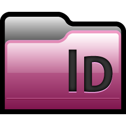 Folder Adobe In Design Icon 256x256 png
